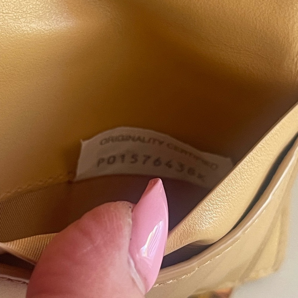 Bottega Veneta Intrecciato Pale Brown Leather Wallet w/ Chain & Dust Bag - Picture 8 of 16